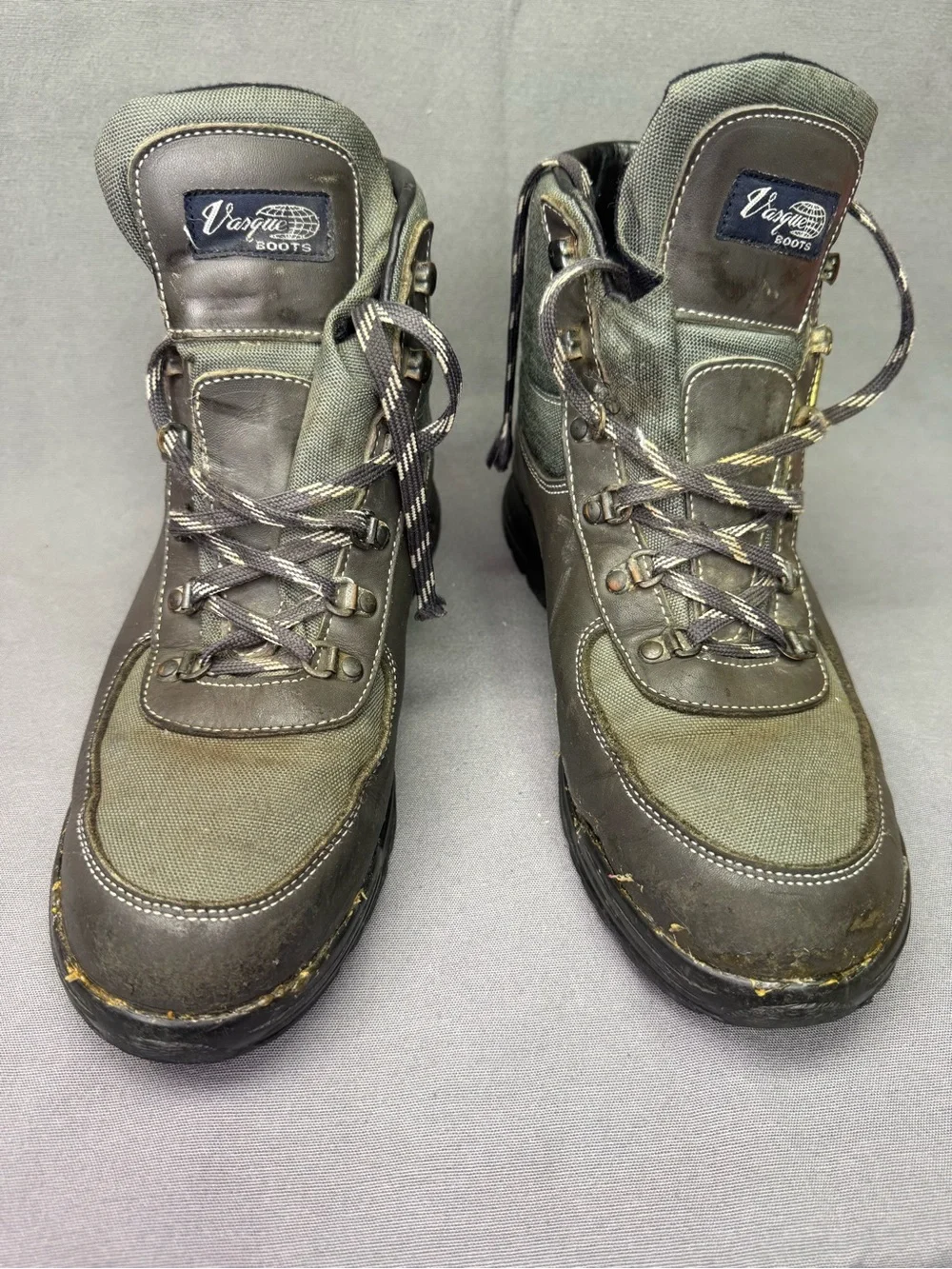 Vasque Skywalk Men's Hiking Boots Size 12 Vintage Made in Italy, Gore-Tex
